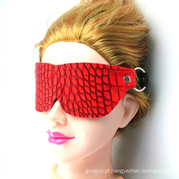 Eye Mask Red Adulto Sex Toy Crocodilo Grain Compras on-line China Boa Qualidade Sex Tool